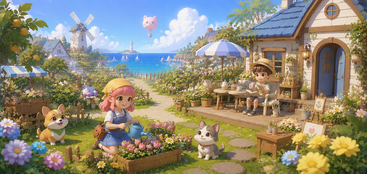 《Heartopia》出海买量观察:从家园场景到社交治愈,生活模拟品类如何打开海外市场