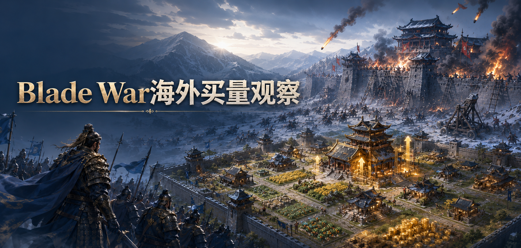 三冰海外买量收缩,途游《Blade War: Three Kingdoms》接力再战?