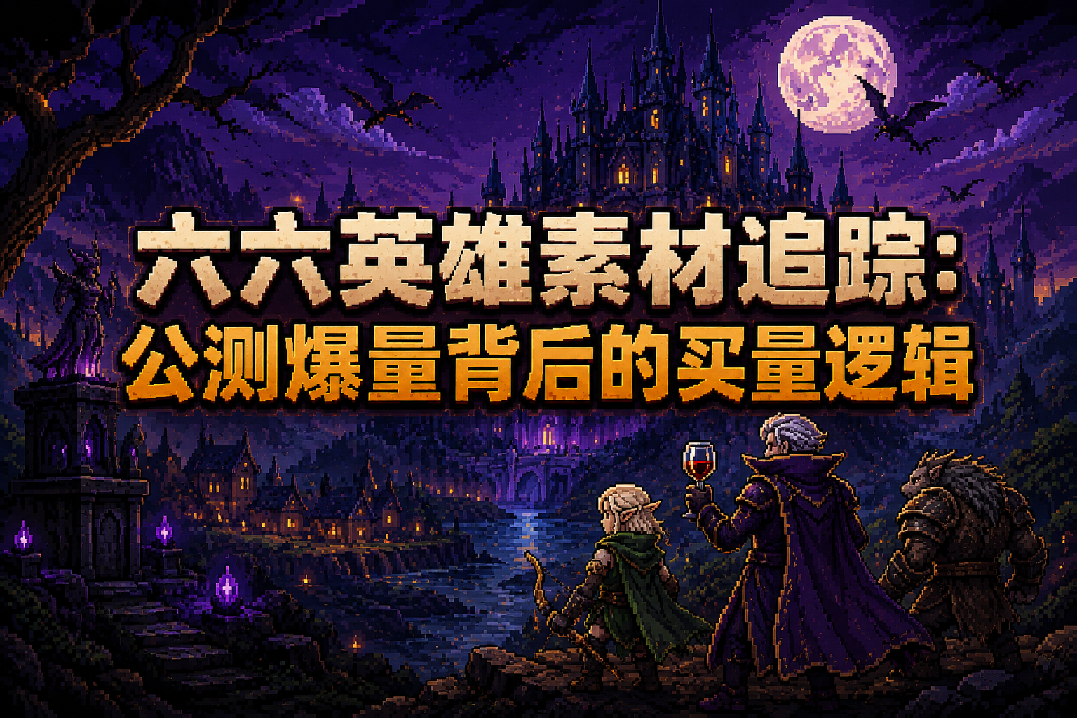 六六英雄素材追踪：公测爆量背后的买量逻辑，第二赛季到来前新方向已成型